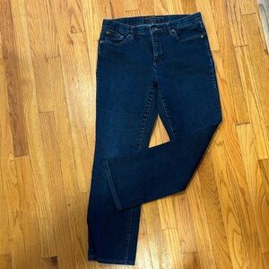 Ralph Lauren Dark Blue Straight Leg Jeans